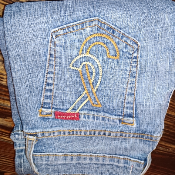 Just USA STRAIGHT LEG JEANS SIZE 3 - Picture 2 of 3